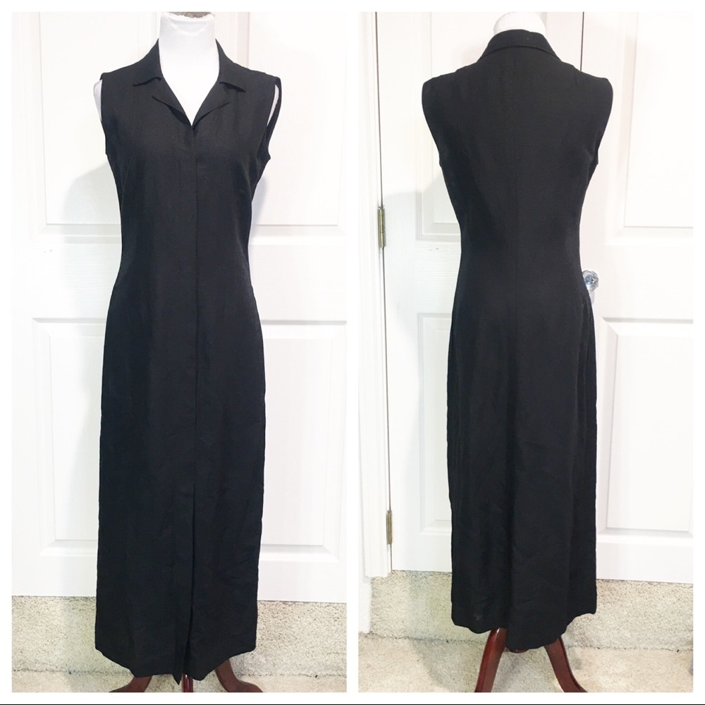 AKRIS Punto linen blend dress